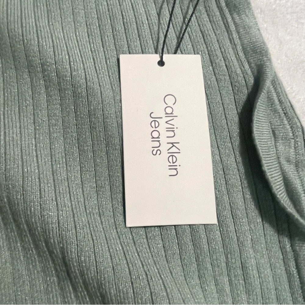 Calvin Klein Jeans Women's Ribbed-Knit Drawstring Shorts, Size L, NWT - Picture 5 of 7